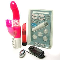 California Exotics / Swedish Erotica Pearl Panther G-Spot Vibrator Adult Sex Toy Kit