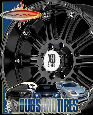 XD Series Hoss (Series XD795) Gloss Black - 20 x 9 Inch Wheel