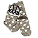 Ladies/Womens Cute Socks, Dog Design Casual Comfortable Cotton Crew Socks Stockings US size 5-9