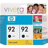 HP 92 Black Printer Cartridge