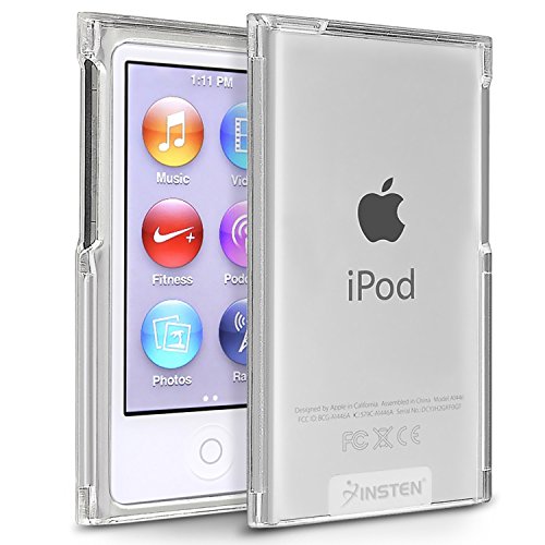 Insten Clear Crystal Transparent Hard Snap-On Skin Case Cover for New Apple iPod Nano7th Generation 7G 7