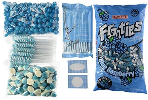 Deluxe Blue Candy Buffet Party Kit