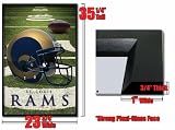 Framed St Louis Rams Team Logo NFL Poster Fr4585