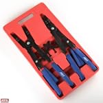 2 Pcs 16" Jumbo Snap Ring Plier Set.