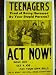 Teenagers Tired of Being Harassed By Your Stupid Parents Poster