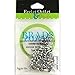 EYELET OUTLET Round Brads (70 Pack), 4mm, Silver