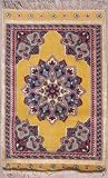 1'10 x 2'9 Pak Medallion Area Rug with Silk & Wool Pile - | a 2x3 Small Rug | An Authentic Hand Knotted Pak Persian High Quality Rug