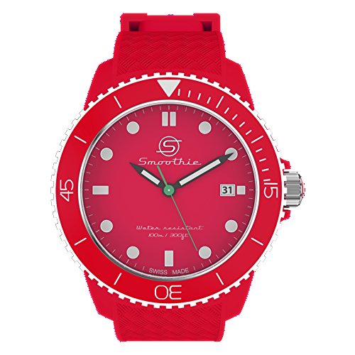 Smoothie Sport Diving Date RedCherry Collection - RedCherry Swiss Made Watch