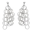 Made in Italy Nice Earrings 925 Sterling silver. Total item weight 19.0g Length 83mm