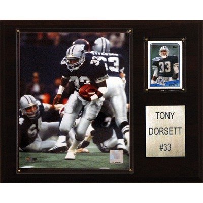 NFL Dallas Cowboys Tony Dorsett Photo Player Plaque