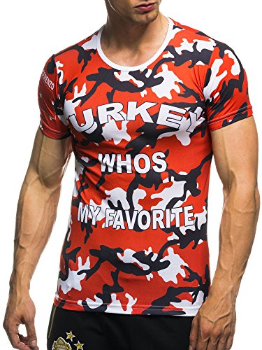 EM Fanshirt 2016 EM Fanshirts Fan T-Shirt Shirt Deutschland Frankreich Italien Portugal Spanien Tuerkei camouflage T-Shirt; Grš§e M, Tuerkei