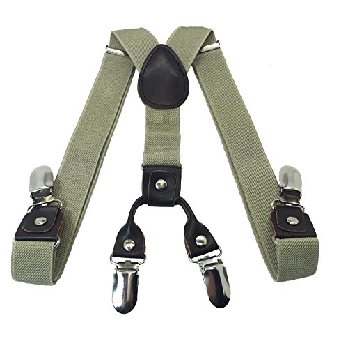 New Style Toddler Kids Baby Boys & Girls Child 4clips Suspender