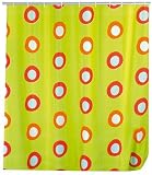 Kitchen & Housewares : Wenko Shower Curtain 120x200 Points, PEVA