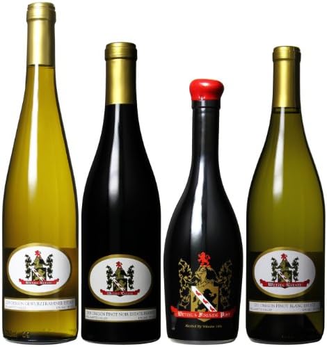 Wetzel Family Willamette Valley Four Course Dinner by the Fire Mixed Pack, 1 x 500, 3 x 750 mL
