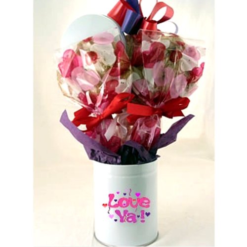 Cookie Bouquet in a Love Ya! Gift Tin by Gifts-to-Impress