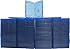 (100) Empty Standard Blue Replacement Boxes / Cases for Blu-Ray Disc Movies #BRBR12BL-S