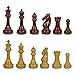 Whittier High Polymer Weighted Chess Pieces with Extra Queens â€“ Pieces Only â€“ No Board â€“ 3.75 Inch King