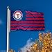 Texas Rangers Nation Flag 3x5 Banner