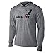 Jumpbox Fitness AMRAPTOR - AMRAP WOD - Men's Training Gray Long Sleeve Triblend Hoody Workout Shirt