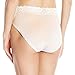 Vanity Fair Women's Body Caress Ultimate Comfort Collection Hicut Panty 13280, Star White Novelty, 8