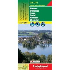 Mattsee, Wallersee, Irrsee, Fuschl, Mondsee, Oberndorf 1 : 50 000 (Freytag u. Berndt Wanderkarten)