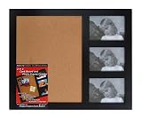Dooley Boards Cork Board with Photo Frames, 18 x 22 Inch (1824COPH)