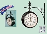 Kitchen & Housewares : VICTORIAN STYLE WALL CLOCK/ DOUBLE SIDED/ BRAND NEW