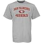 San Francisco 49ers Ash Heart and Soul T-shirt