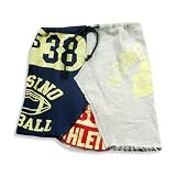 Gold Rush - Girls Sweat Skirt, Navy, Grey, Red