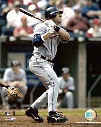 Travis Hafner Cleveland Indians Batting Color 8x10 Photo