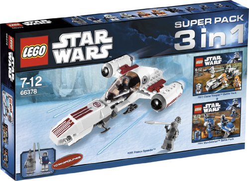 LEGO 66378 STAR WARS SUPER PACK 3 IN 1