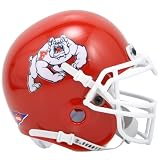 Fresno State Bulldogs NCAA Mini Authentic Football Helmet From Schutt
