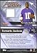 2006 Bowman Rookie Rewind Jerseys BRR-TJ Tarvaris Jackson Minnesota Vikings(Rookie Insert - Piece of Authentic Gu Throwback Jersey - Football Cards)