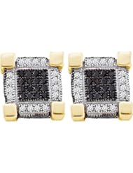 0.50CTW DIAMOND MICRO PAVE EARRINGS