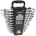 Wilmar W1069 22-Piece SAE/Metric Polished Combo Wrench Set