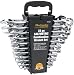 Wilmar W1069 22-Piece SAE/Metric Polished Combo Wrench Set