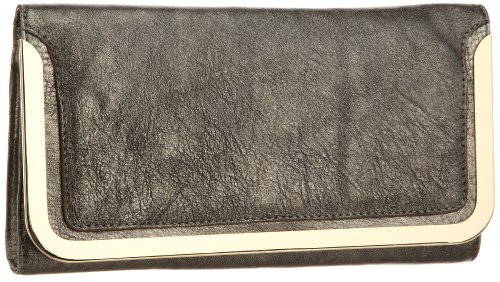 botkier Misha Convertible Clutch,Platinum Lambskin,one 