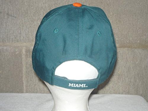 VINTAGE ALL STITCHED MIAMI HURRICANES VELCRO STRAP HAT by Outdoor Caps