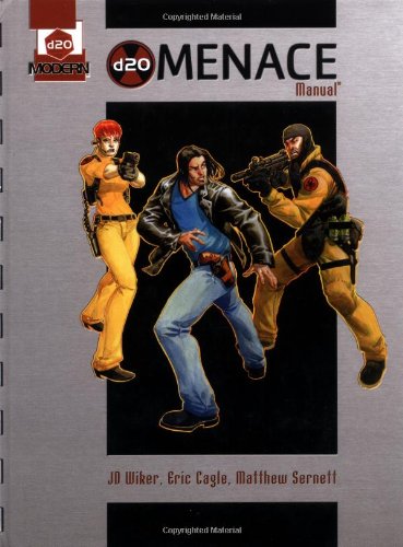 Cover image : d20 Menace Manual: A d20 Modern Supplement