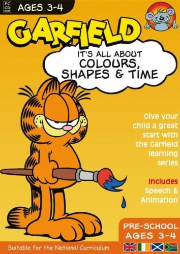 Garfield Pre 3-4 years: Colours, Shapes and Time (PC)