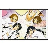 Home Decor Japanese Anime K-on! Akiyama Mio Fiber Fabyic Wall Scroll 002 (DIY Supported)