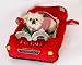 Dog Bed - Red Furrari Sportscar Dog Bed - 32 x 18