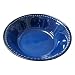 Le Cadeaux Triple Weight Melamine 13.75 inch diameter Salad or Serving Bowl, Solid Blue