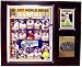 MLB Boston Red Sox 2007 World Series Plaque with Manny Ramirez Card