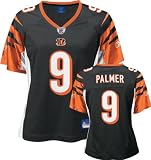 Carson Palmer Black Reebok Replica Cincinnati Bengals Women’s