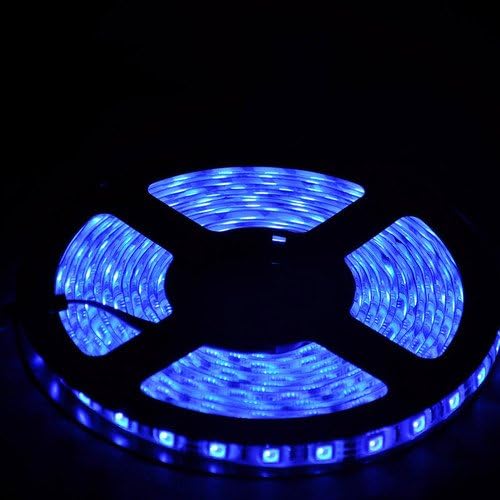 5M 16.4Ft 5050 non-waterproof Blue Color Flexible Strip 300 LED Light for Xmas party wedding