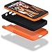 BLU ArmorFlex PC+silicon case for Studio 5.0C and Studio 5.0CE - Carrying Case - Retail Packaging - Neon Orange+Black