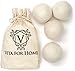 Dryer Balls - XL Premium 100% Organic New Zealand Wool Dryer Balls - Free Reusable Cloth Gift & Storage Bag