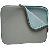 Netbook Sleeve (Bag) Gray/light Blue 10 Inch
