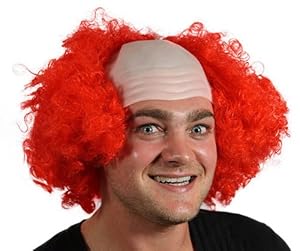 My Costume Wigs Men's It The Clown Wig (Red) One Size fits all